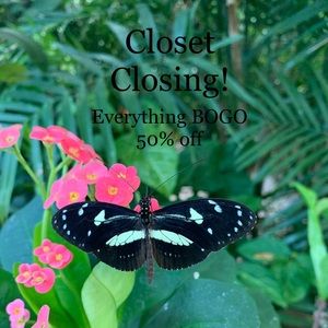 Closet Closing Sale!